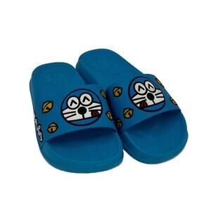 Marcopony Kids Slides in Blue/Multi Size 12.5/30